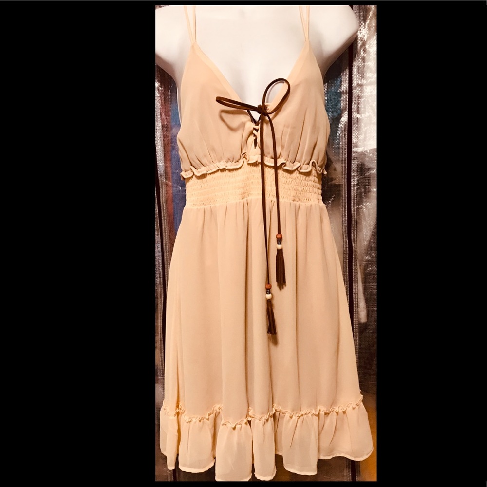 Blouse/Slip Mini Dress